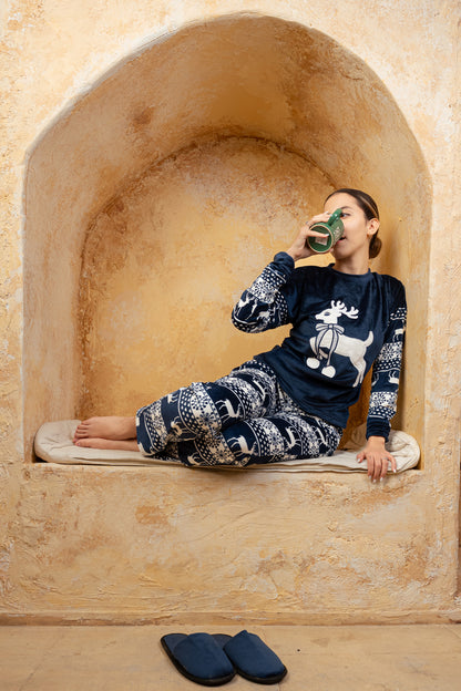 Nordic Reindeer Pajama Set